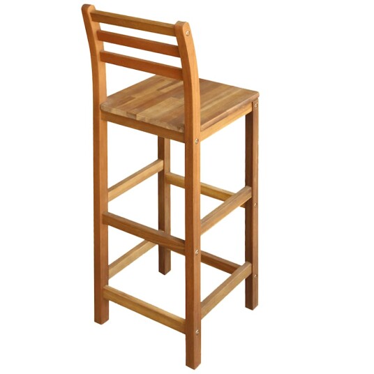 vidaXL Barstoler 2 stk heltre akasie vidaXL Barstoler 2 stk heltre akasie