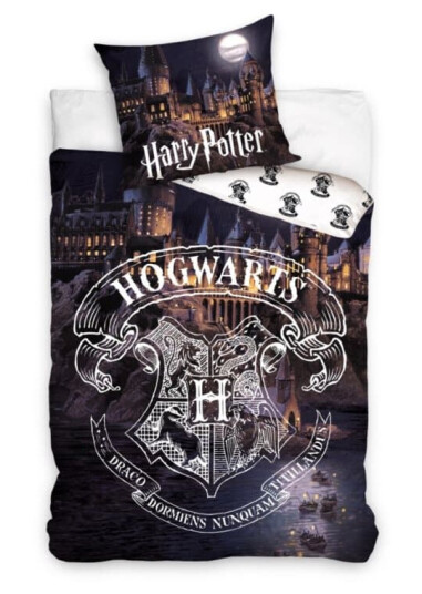 Mcu Harry Potter Hogwarts Sengetøj 100 procent bomuld