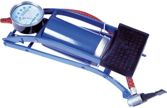 Toya Vorel Fotpumpe Med Manometer 82000