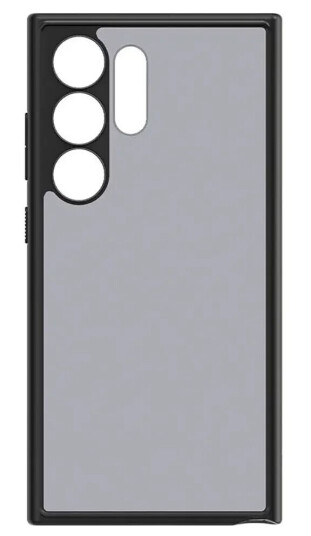 Spigen Ultra Hybrid Deksel for Samsung Galaxy S24 Ultra - Matt Gjennomsiktig / Frostsvart Spigen Ultra Hybrid Deksel for Samsung Galaxy S24 Ultra - Matt Gjennomsiktig / Frostsvart