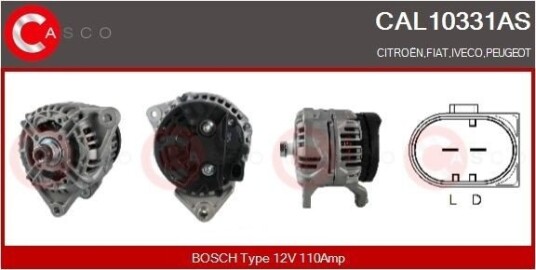 CASCO CAL10331AS Dynamo