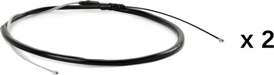 RIDEX 124C1645 Tautrekk håndbremse