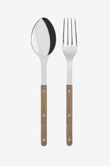 Sabre PariServeringsbestikk 2 deler   Brun