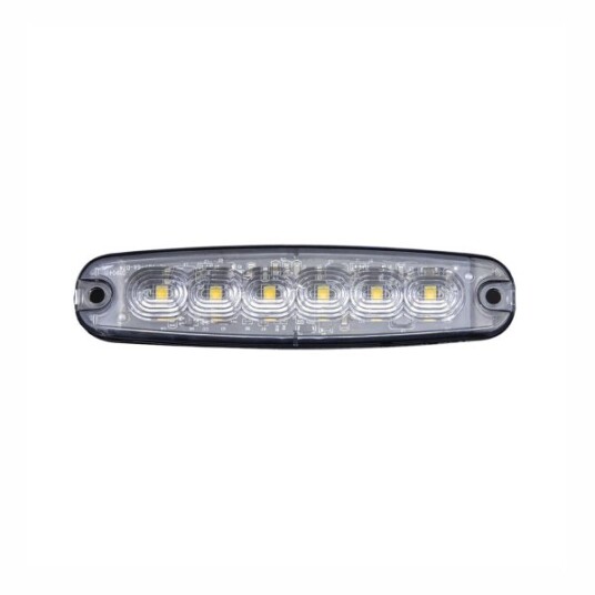 Blinklys Strands Strobe Light 6 LED Oransje / 12/24V / 7W / 131 mm Blinklys Strands Strobe Light 6 LED Oransje / 12/24V / 7W / 131 mm