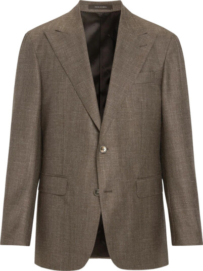 Oscar Jacobson Herre Jakker Brun XL,