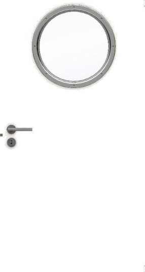 Swedoor Dørbl Stable G68 9x21 Hvit