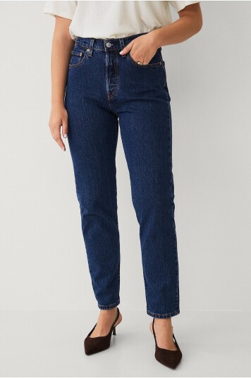 Levi's Jeans 501 Crop Blå