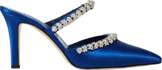 Manolo Blahnik Dame Sko Blå 38 EU,