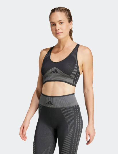 adidas Performance Arknt Ls Bra - Black - XS adidas Performance Arknt Ls Bra - Black - XS
