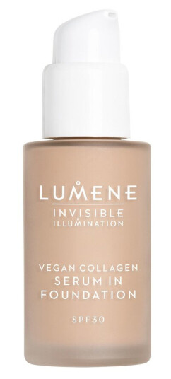 Lumene Invisible Illumination Vegan Collagen Foundation med SPF30 30 ml Lumene Invisible Illumination Vegan Collagen Foundation med SPF30 30 ml