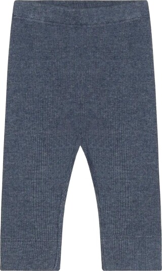 Blå Leggings Melange Rib Blue 44 Blå Leggings Melange Rib Blue 44