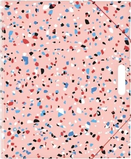 Mfp Pappermapp For Tegninger A4 Terrazzo Rosa 5371058 Mfp Pappermapp For Tegninger A4 Terrazzo Rosa 5371058