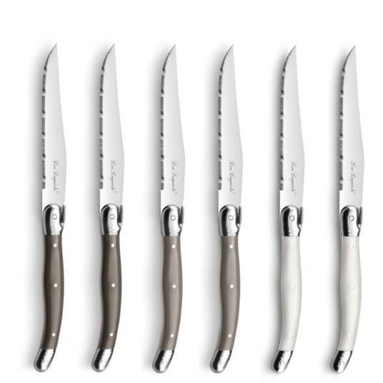Lou Laguiole Tradition Grillkniver 6-pakning mix