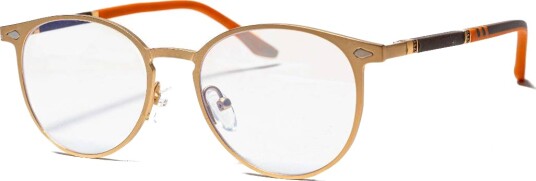 Briller   Tujar fra eo Selection   Gull   Titan   rund   Large