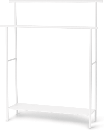 Ferm Living Dora håndklehenger White