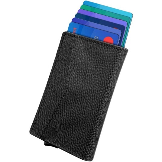 Celly Magwalletpt MagSafe kortholder og lommebok Svart