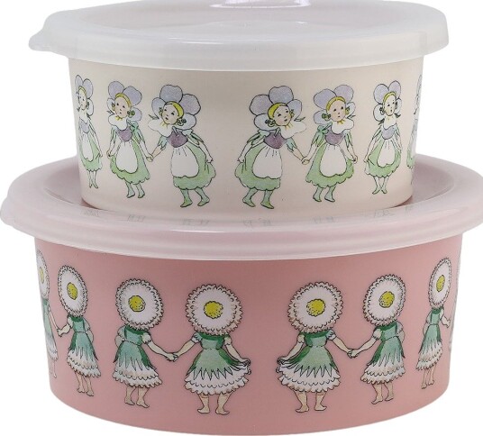 Rätt Start Elsa Beskow Snackboks 2 Stk Blomsterfesten Rätt Start Elsa Beskow Snackboks 2 Stk Blomsterfesten