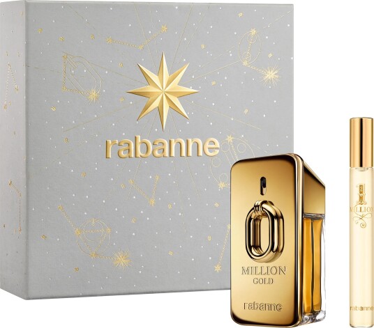 Paco Rabanne Million Gold For Him Gavesett med EdP 50 ml + 10 ml