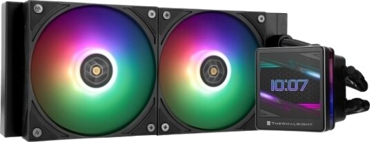 Thermalright Grand Vision 240 Argb Black Vifte 12cm 27 Sone Sort Thermalright Grand Vision 240 Argb Black Vifte 12cm 27 Sone Sort