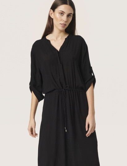 Soaked in Luxury Slzaya Dress - Black - XL Soaked in Luxury Slzaya Dress - Black - XL