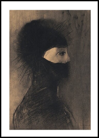 Armor By Odilon Redon Plakat Plakat / 50x70cm