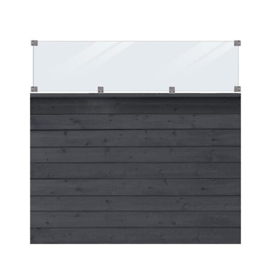 Levegg PLUS Klink med Glass 174x163