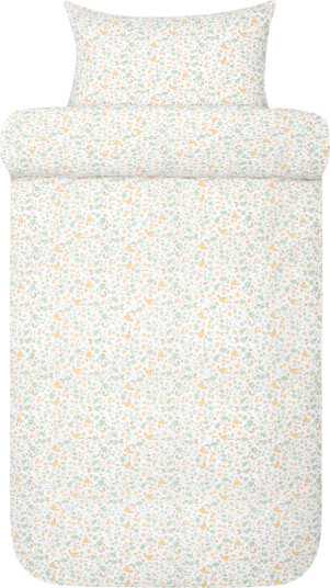 Høie Clara krepp sengesett 140x220 cm vårgrønn