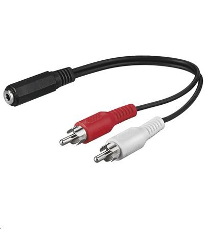 MICROCONNECT Audio Adapter Cable 0,2 meter