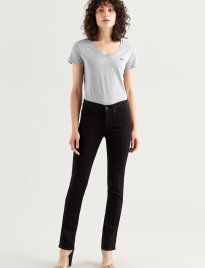 Levi"s® 312 Shaping Slim Soft Black - Black - 27 x 32