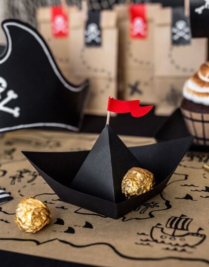 Pirates Party Piratskip Dekorasjon 19x10x14cm