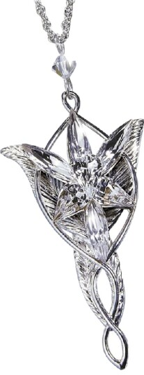 Noble Collection Arwen Evenstar pendant - Ringenes herre halskjede