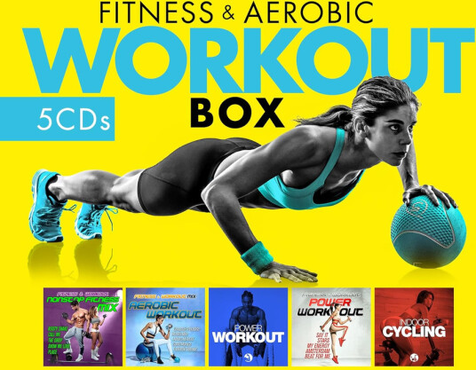 Diverse Artister Fitness & Aerobic Workout Box CD