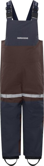 Didriksons Skibukser m. Seler - Bjärven - Shadow Brown - Didriksons - 140 - Ski Pants Brun Marineblå Svart