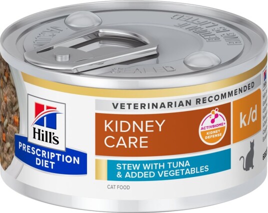 Hill'S Prescription Diet K/D Kidney Care Ragout Med Tunfisk Og Tilsatt Grønnsaker 24 X 82 G Hill'S Prescription Diet K/D Kidney Care Ragout Med Tunfisk Og Tilsatt Grønnsaker 24 X 82 G