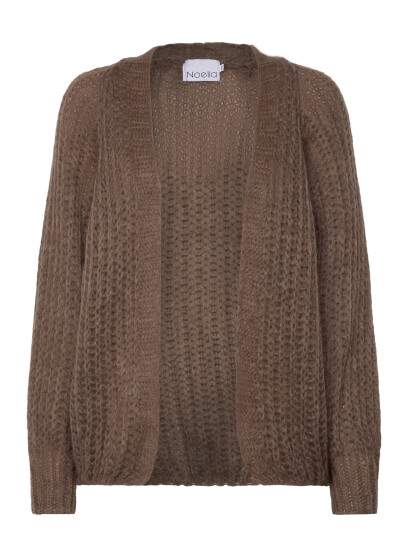Noella Joseph Cardigan Solid - Brown - M/L Noella Joseph Cardigan Solid - Brown - M/L