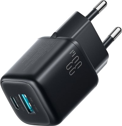 Joyroom JR-TG7 Strømadapter 33W Usb-A + Usb-C Svart