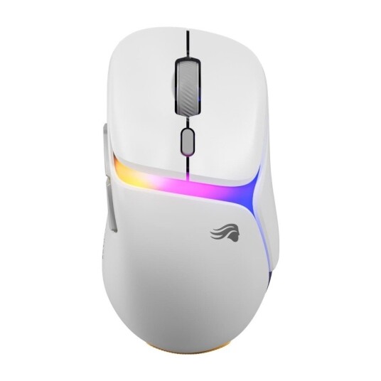 Glorious Model D3 trådløs gamingmus med hotswappable-system, Hvit