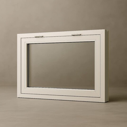 Vindu Fjordvindu Topphengslet Solid Aluminium 3 Lags 13x10