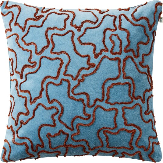 Ganga Putetrekk, Terracotta / Sky Blue