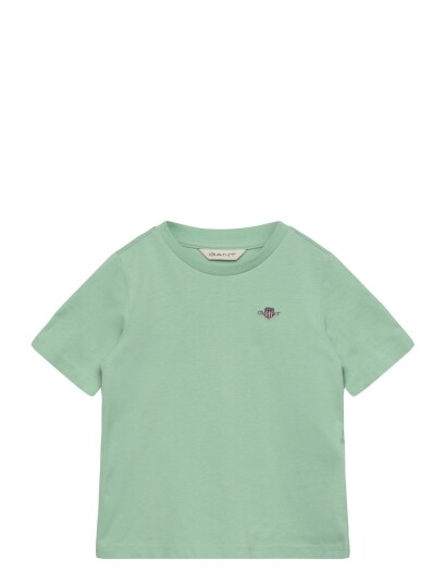 Gant Kids Shield Ss T Shirt Green 104 Gant Kids Shield Ss T Shirt Green 104