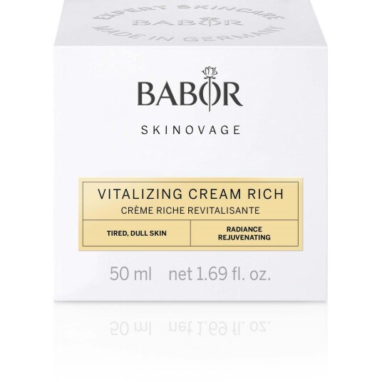 Babor Skinovage Vitalizing Cream Rich Fuktighetskrem 50 ml for Normal og Moden Hud