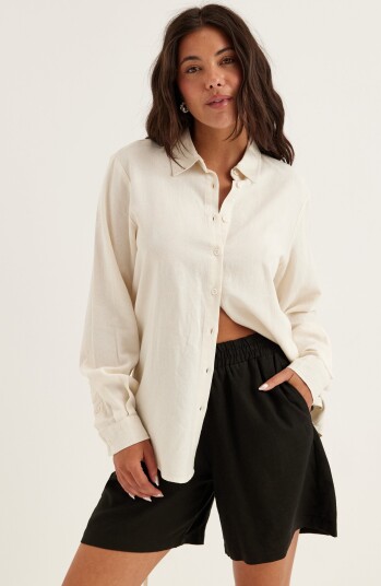 Bubbleroom Linen Shorts