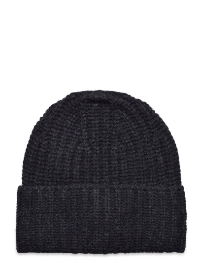 Filippa K Corinne Rib Hat - Black - ONE SIZE