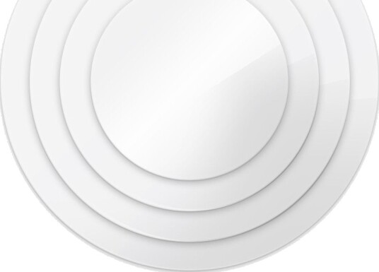 Rund Akrylplate Ganacheplate Pk/2 | Slikkepott.No