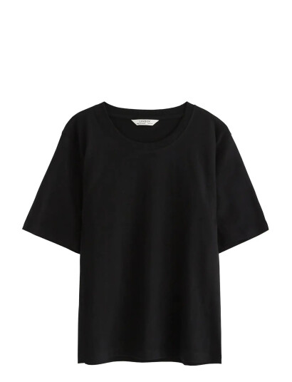 Lindex T Shirt Erica Basic Black XL