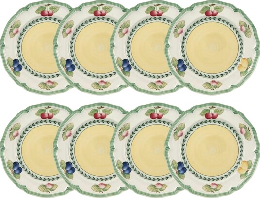 French Garden Fleurence Sidetallerken 21 cm 8 pk