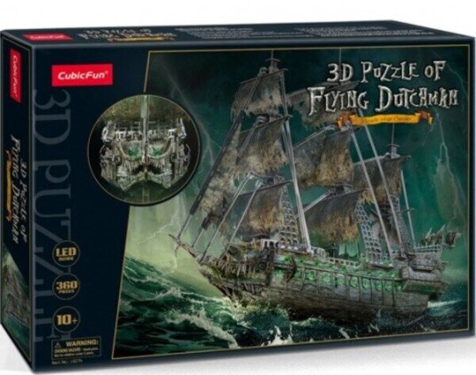 Cubic Fun Puzzle 3D LED Flying Dutchman