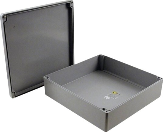Hammond Electronics 1590Zgrp253 Universalskap 405 X 400 X 120 Polyester Grå 1 Stk