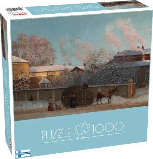 Tactic 1000 pcs: Wright Annankatu kylmn talviaamuna