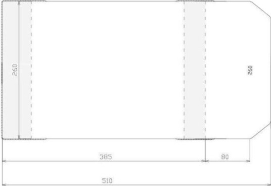 Sztapel Justerbare Bokomslag 260X465 Mm 50 Stk. Sztapel Justerbare Bokomslag 260X465 Mm 50 Stk.